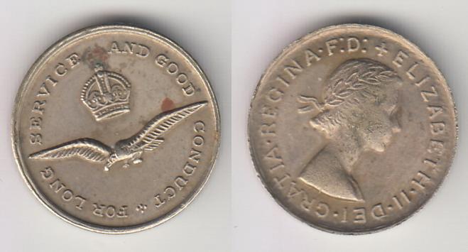 Великобритания ВВС за выслугу лет миниатюрная копия