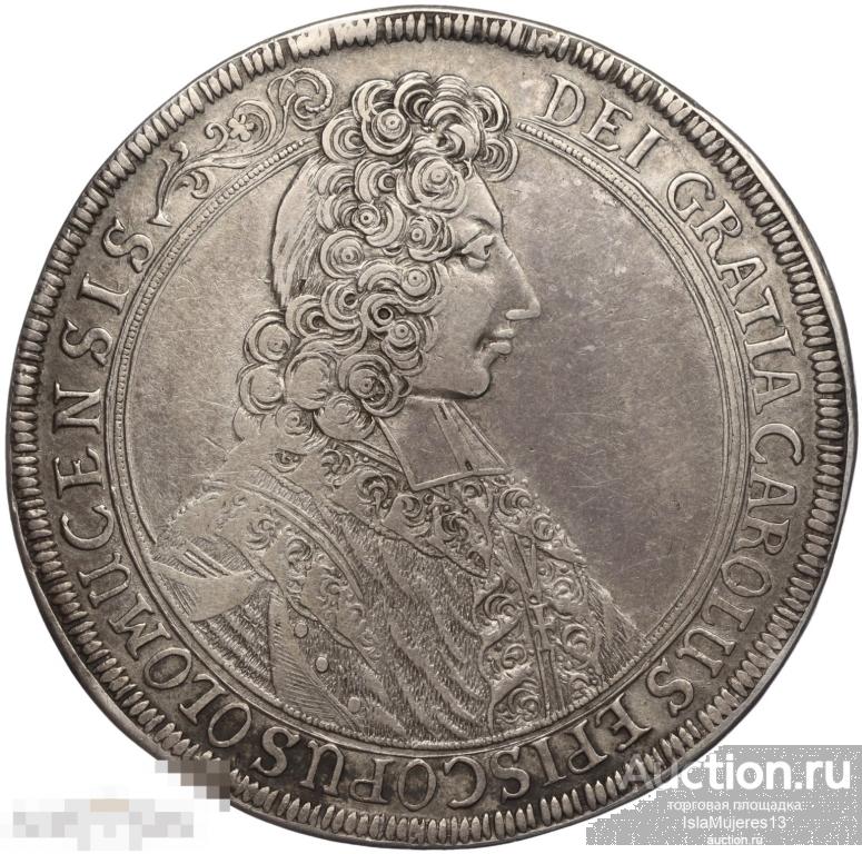 1 талер 1705 года Ольмюц 