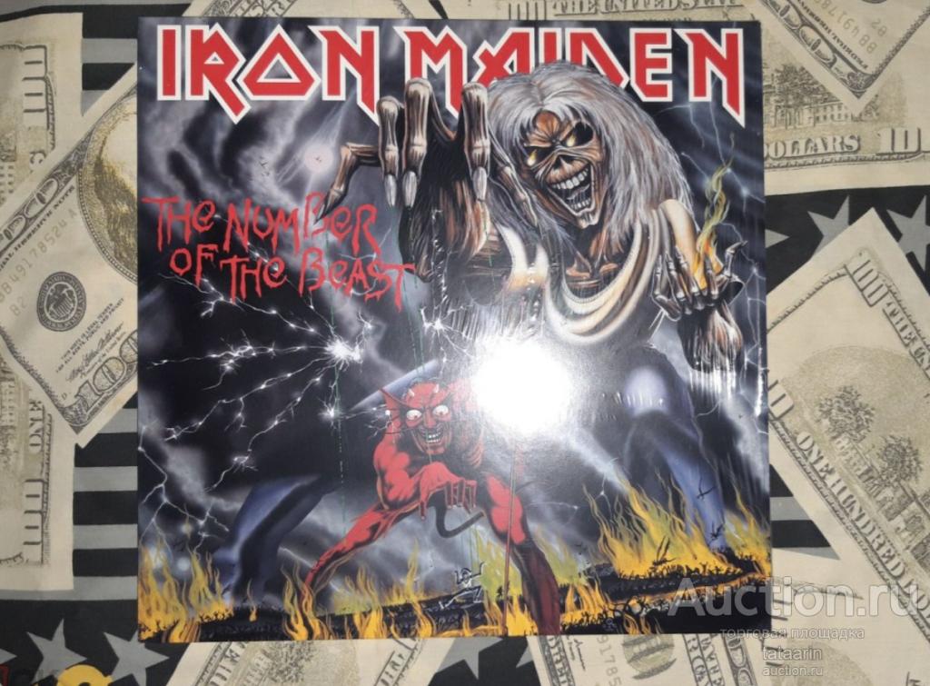 LP IRON MAIDEN - The Number Of The Beast 1982 / 2014