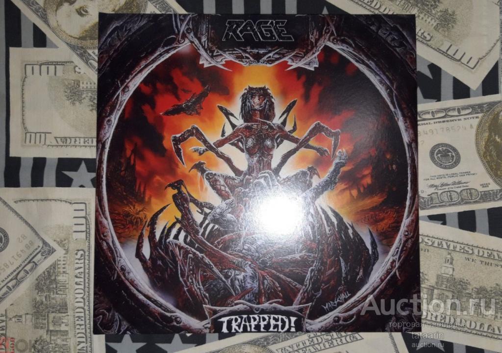 2 LP RAGE - Trapped! 2023 (30th Anniversary-Edition) MINT