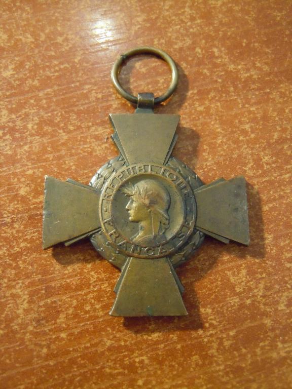 Военный крест Франция, первая мировая война