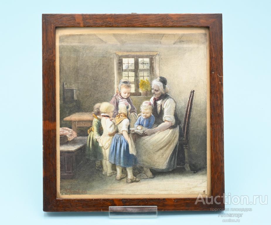 Картина. 1853 год. P. Runipf.