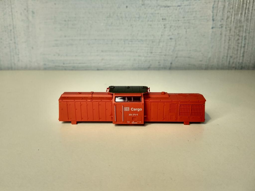 9мм (N) Brawa корпус тепловоза BR204 DB Cargo