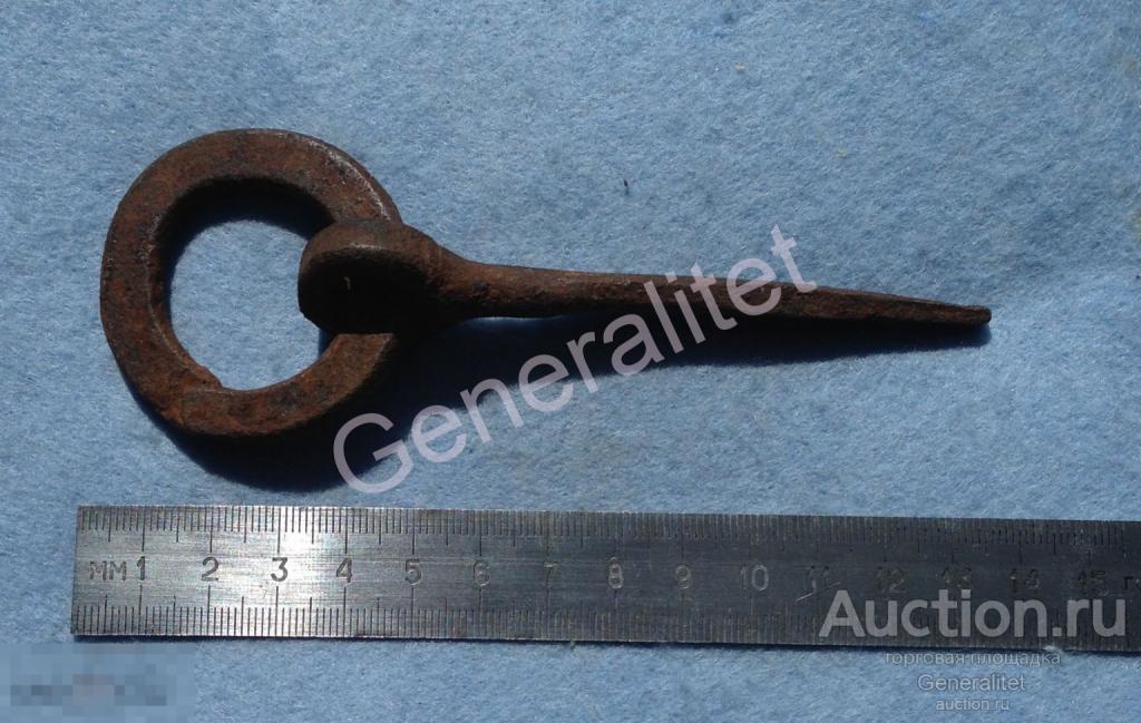 Кольцо для фиксации домашней скотины (КРС) Деревенское Хозяйство Скотоводство Россия XIX век 