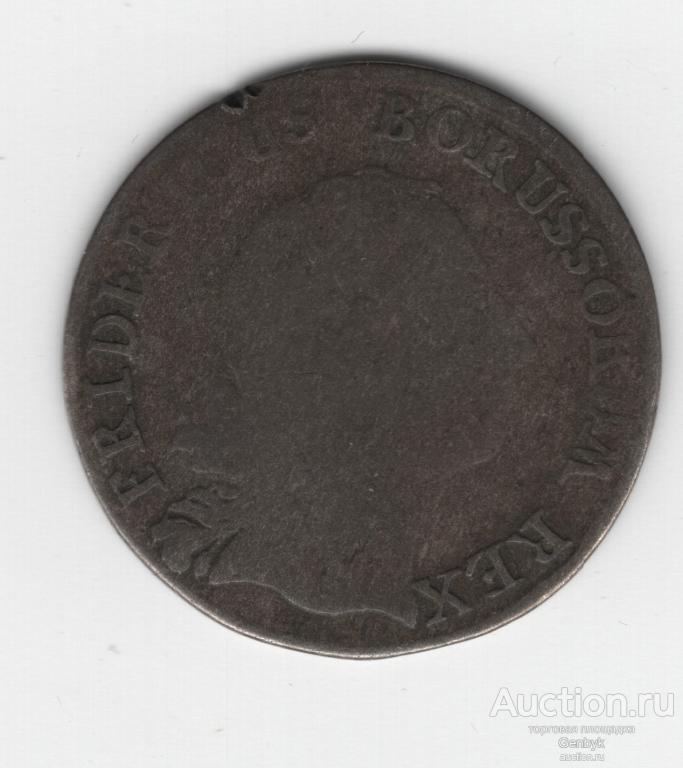 Германия Пруссия 1/12 талера 1765 - 1768 г (ИН2-48)