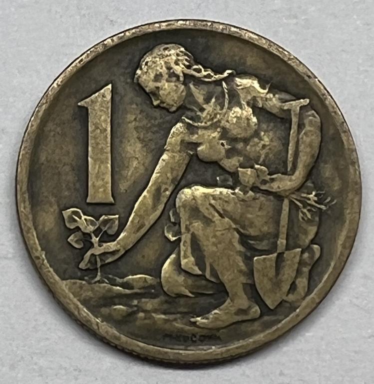 Чехословакия 1 крона 1963 год