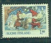 Финляндия 1991 Mi# 1159 Рождество гаш a1