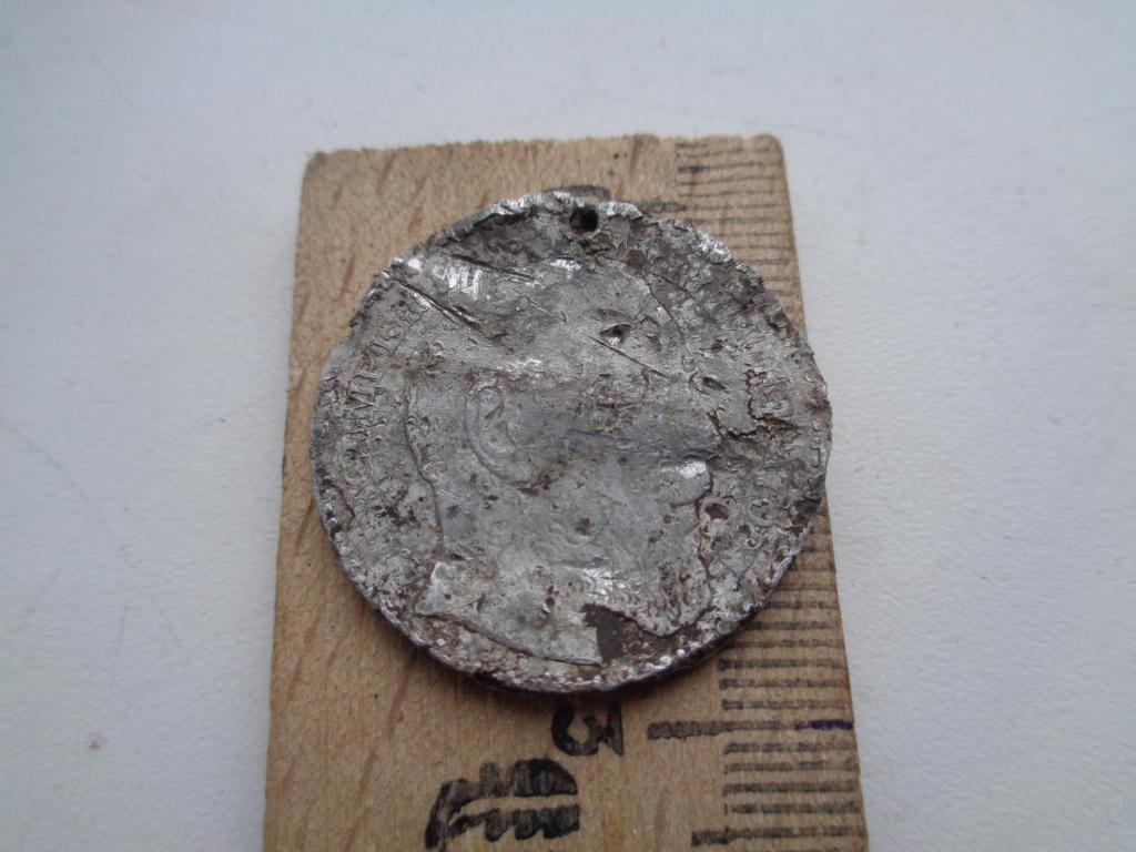 жетон алюминий,до 1917 года.