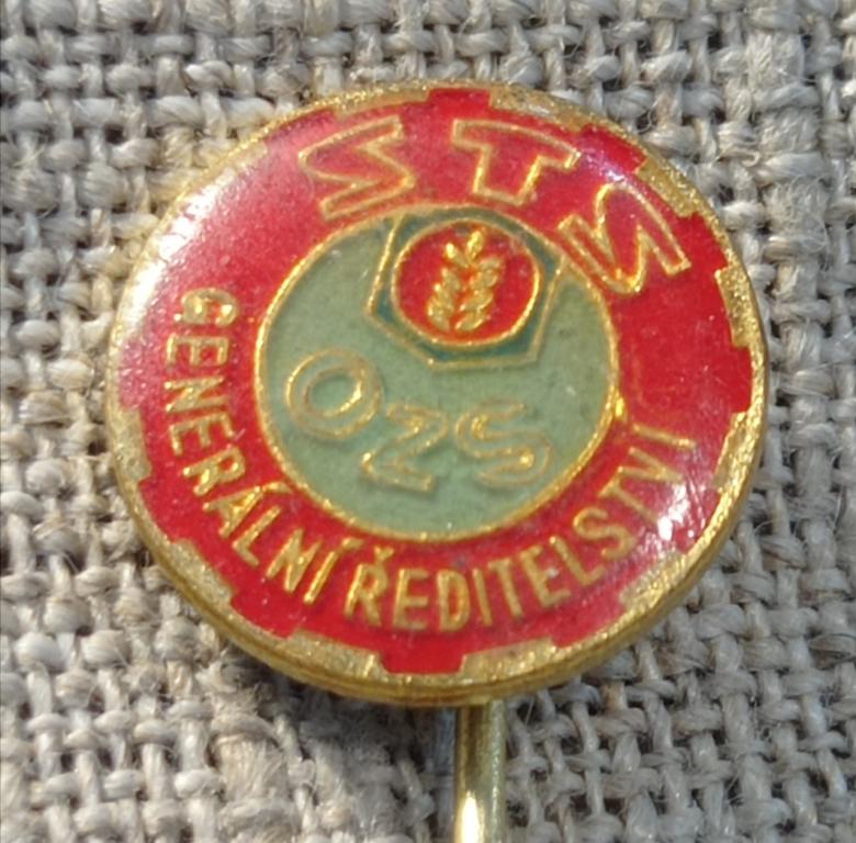 STS OZS generalni reditelstvi (генеральное управление), Чехия - сельское хозяйство, СССР.