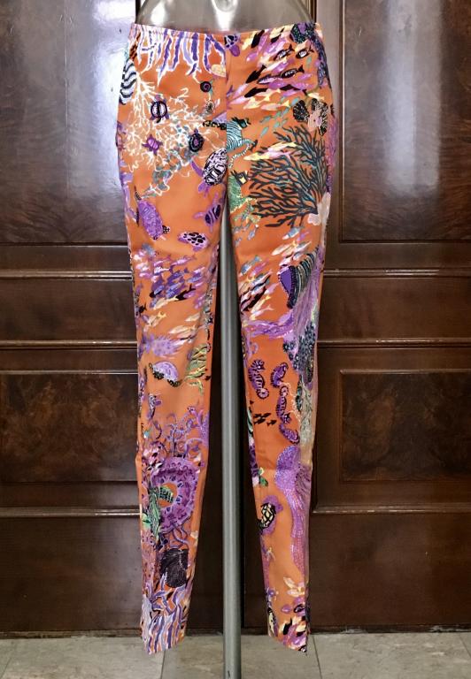 Брюки женские известного итальянского бренда Clips, хлопок-эластан, размер 40 (40-42)