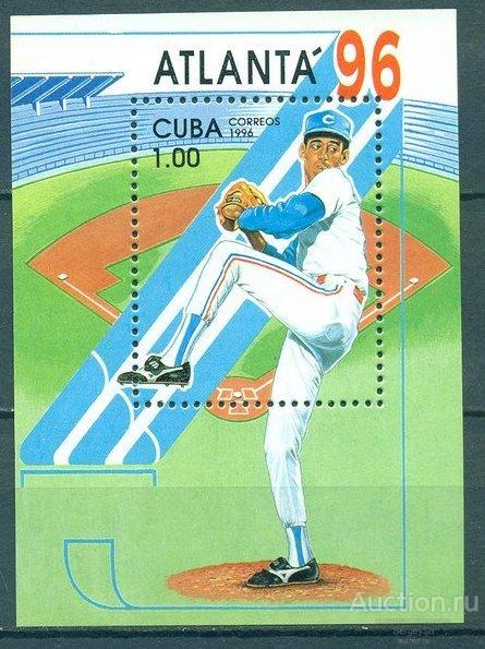 3920 Куба 1996г. Олимпийские игры - Атланта, США Спорт, Бейсбол MNH
