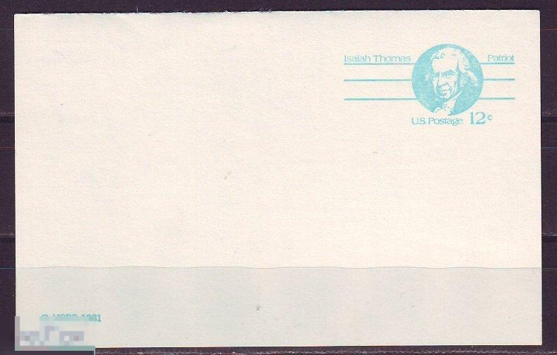 ПК США 1981г. чистая 