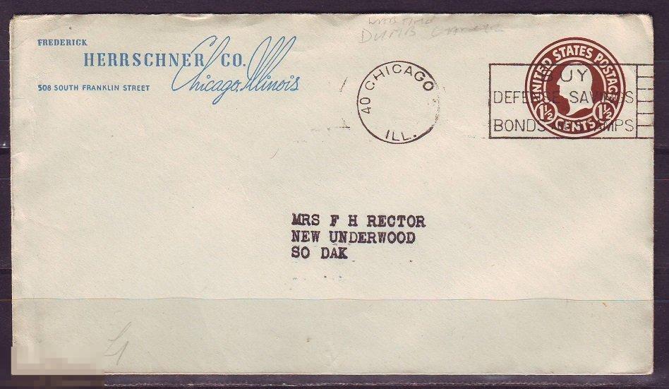 США 193?г. конверт 
