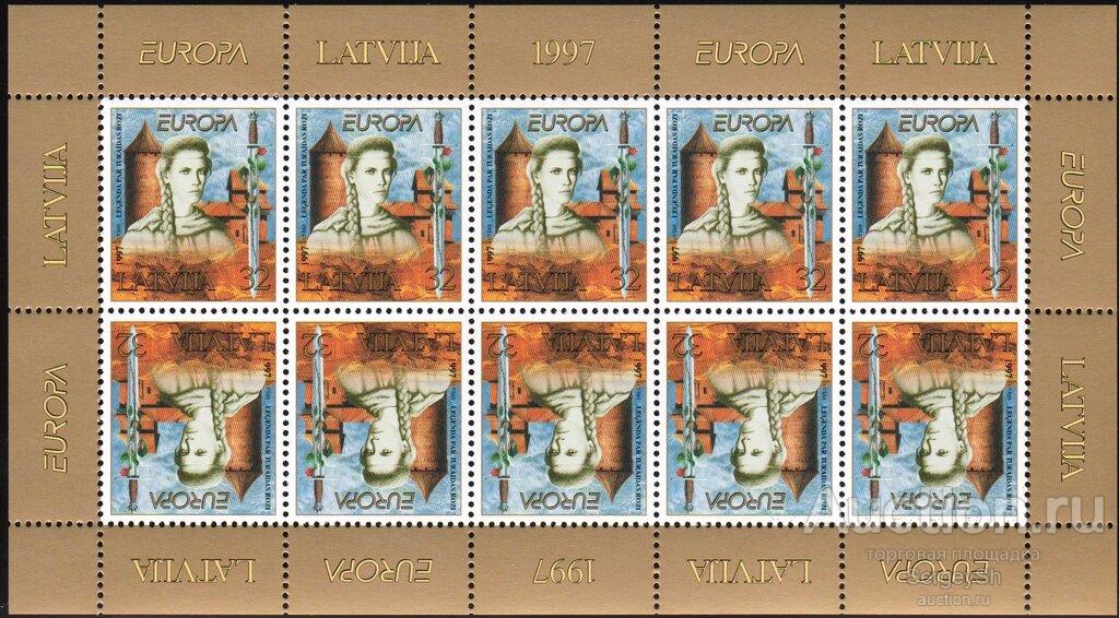 lv414ls Латвия 1997г. Сказки и легенды Сказки, Этнос MNH