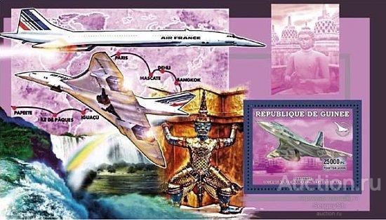 gn4518ml Гвинея 2006г. Самолеты Самолеты MNH
