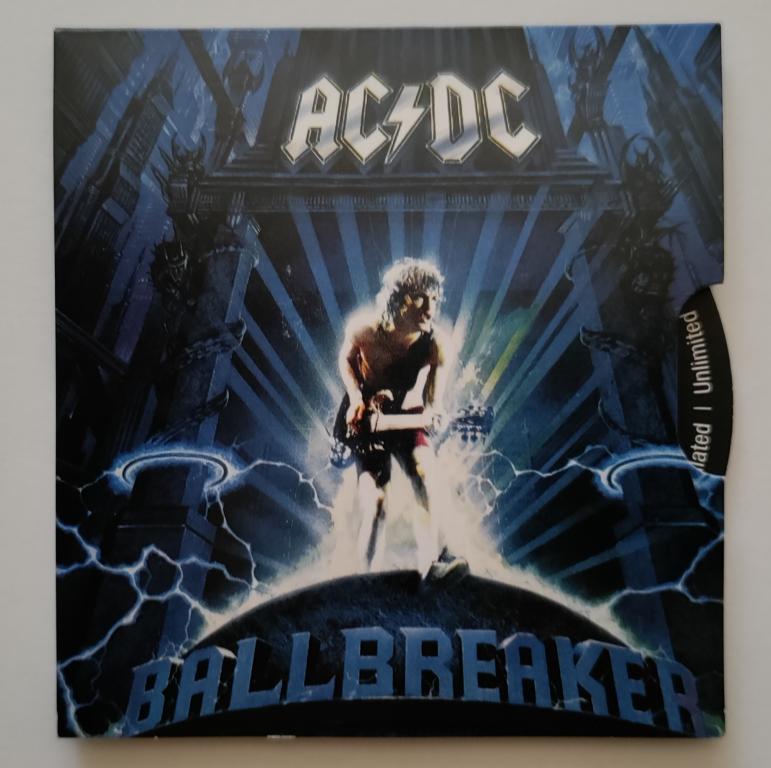 Австралия. 20 центов 2020 г. AC/DC. альбом Ballbreaker 1995г.