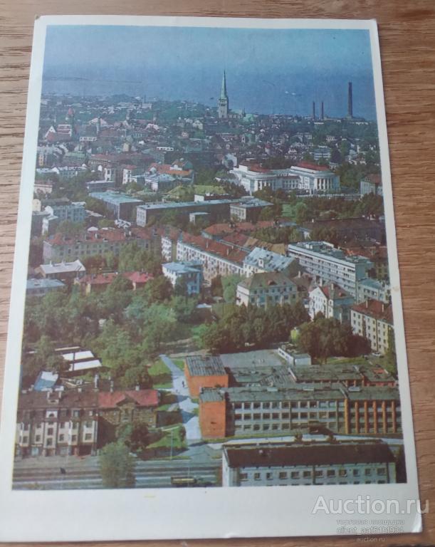 Открытка Таллин фото Герман 1980 год
