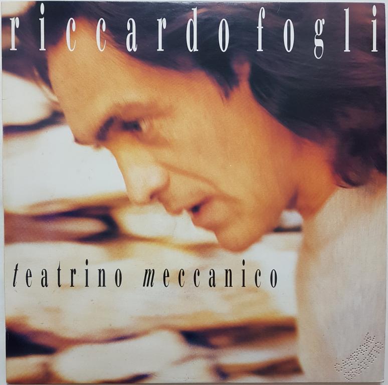 Riccardo Fogli "Teatrino Meccanico" 1992 Lp Italy Promo
