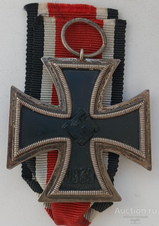 Железный крест ЖК-2 1939 г. Без клейма. III Рейх. Германия.
