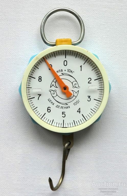 Ручные весы, до 10кг, 1980е годы