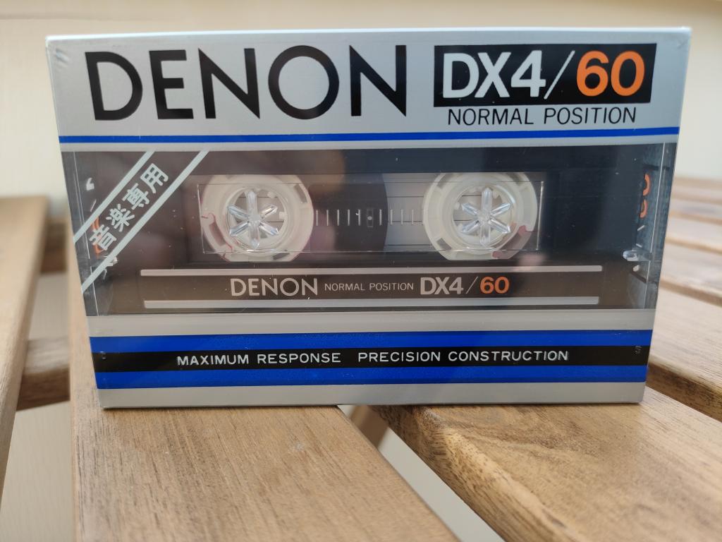 2 в 1 Аудиокассеты Denon DX4/60 Duo pack