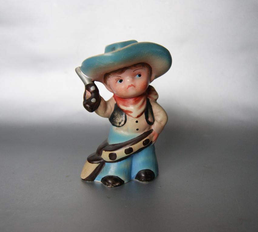 мальчик ковбой ручная роспись Европа