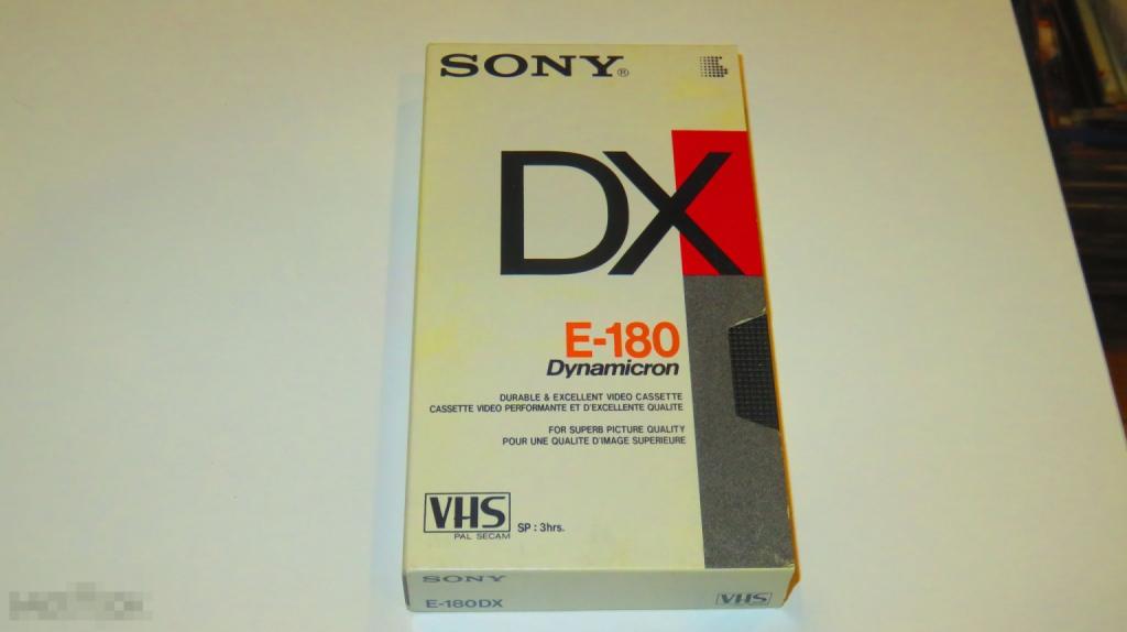 Видеокассета VHS &quot;Sony DX E-180&quot; 