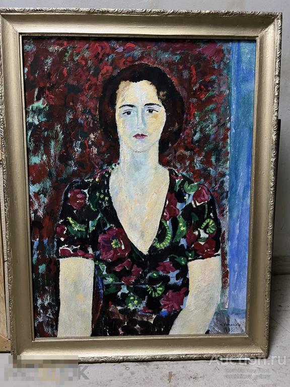 Живопись СССР. Казачка Люба. Хомайко Николай 