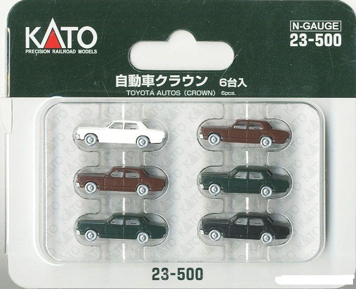 9мм (N) Набор из 6 авто Toyota Crown,Kato