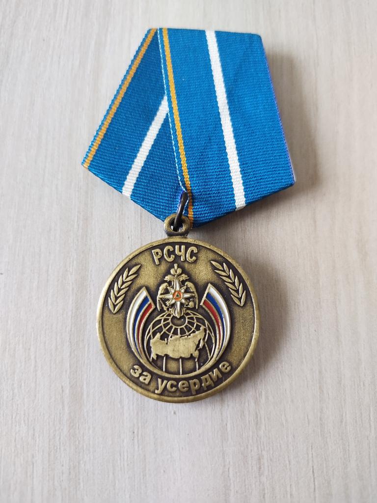 РСЧС За усердие. МЧС России