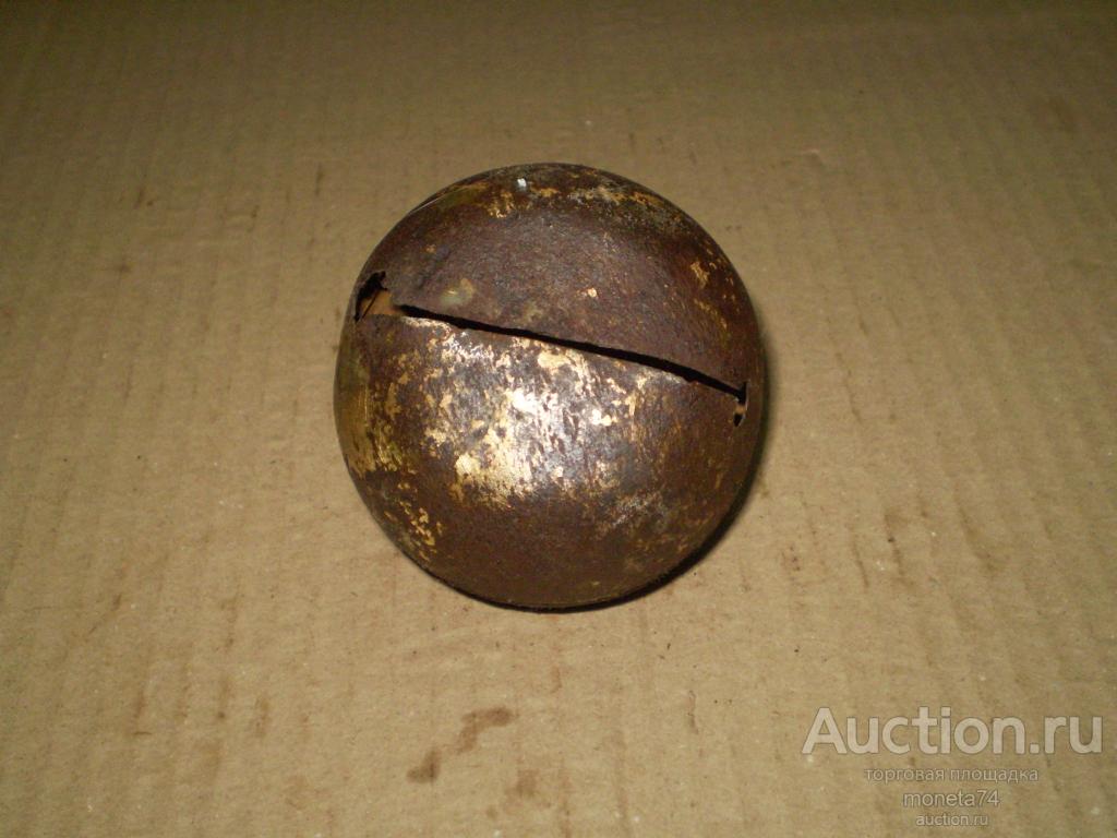 Старинное круглое ботало.