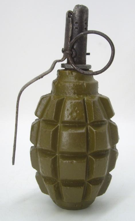 СОВЕТСКАЯ  РУЧНАЯ ГРАНАТА ВОВ Ф1 ЛИМОНКА РККА НА ВОЙНУ 1943 ГОД