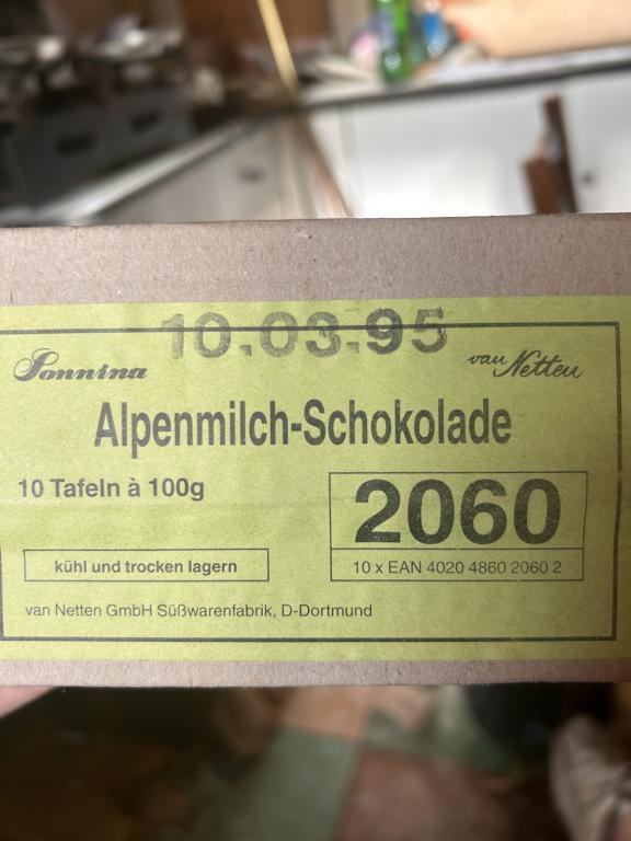 Alpenmilch schocolade sonnina