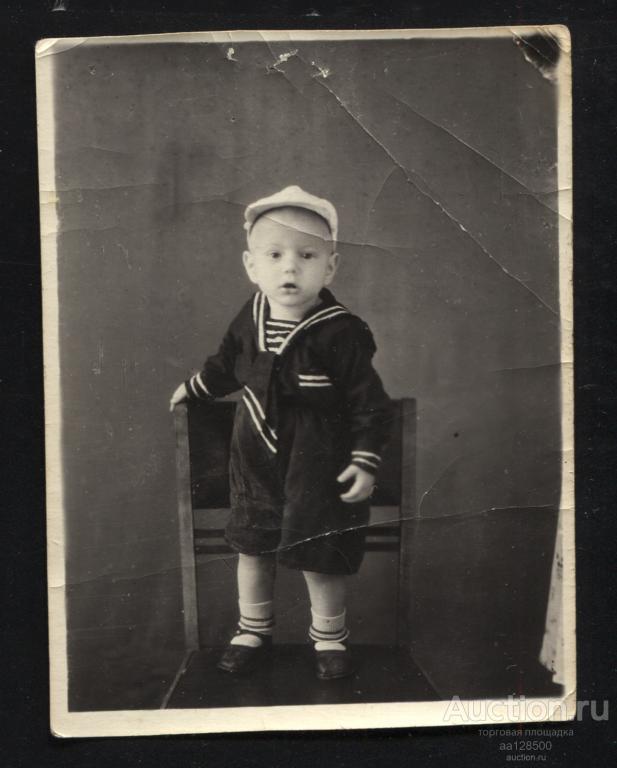 фото Юный моряк Тамбов 85х103 мм