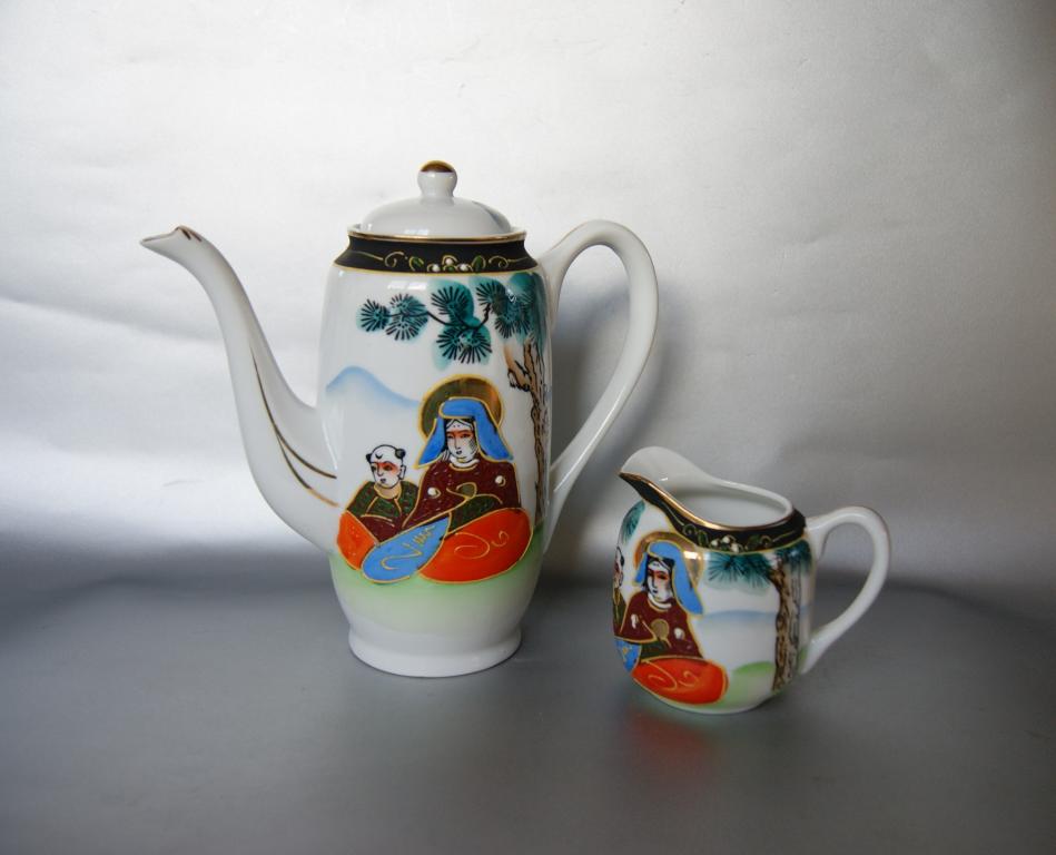 заварной чайник молочник Старый Китай