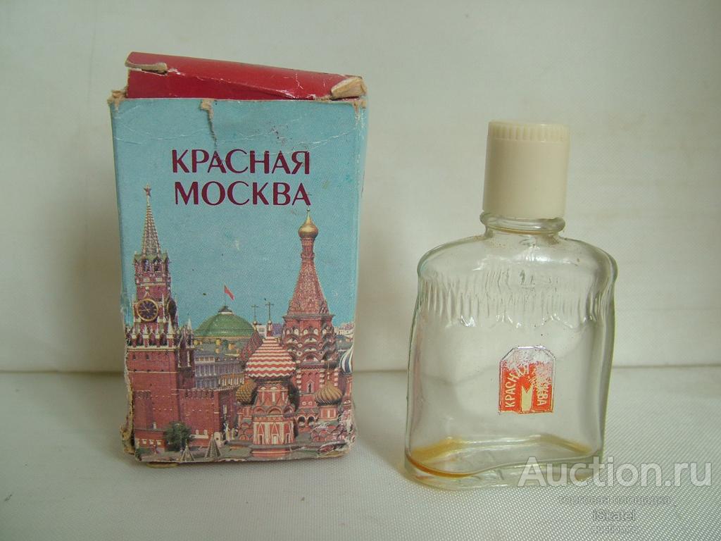 духи КРАСНАЯ МОСКВА винтаж парфюмерия НОВАЯ ЗАРЯ  СССР