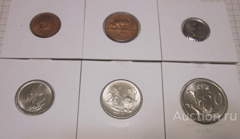Южная Африка ЮАР набор 1969 South Africa UNC 6767