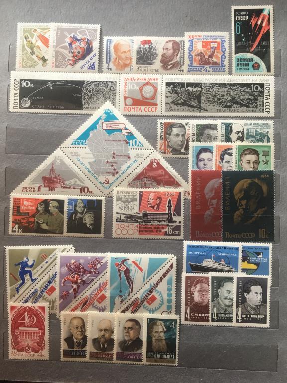 СССР      Годовой набор за 1966 год, 99 м (**) + 1 Бл. (**)