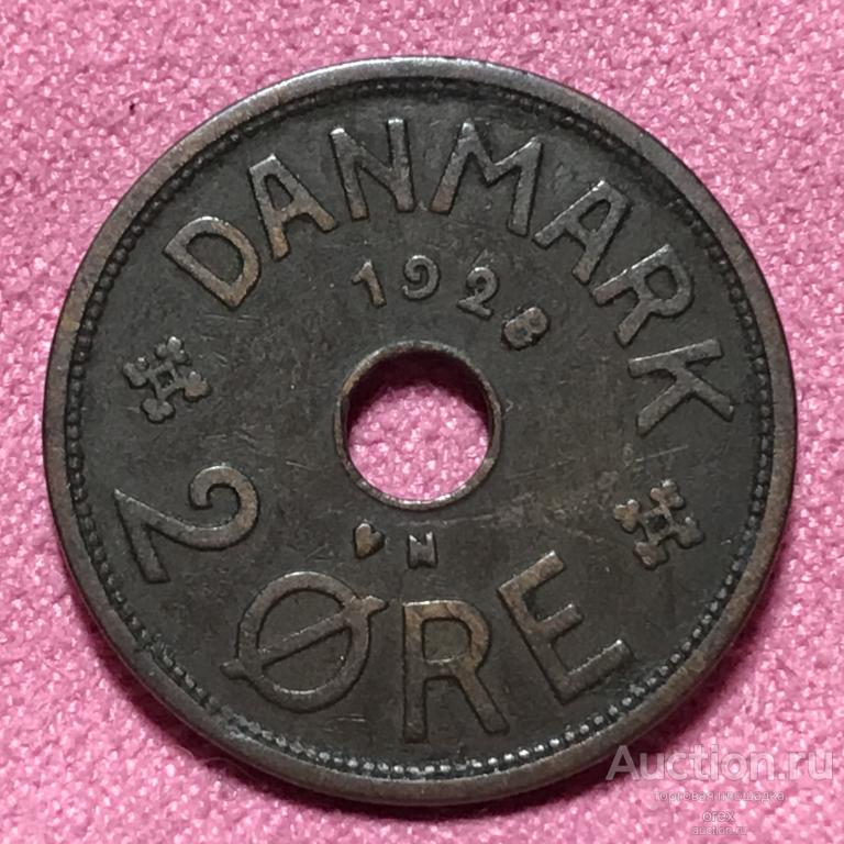 2 эре 1928 Дания