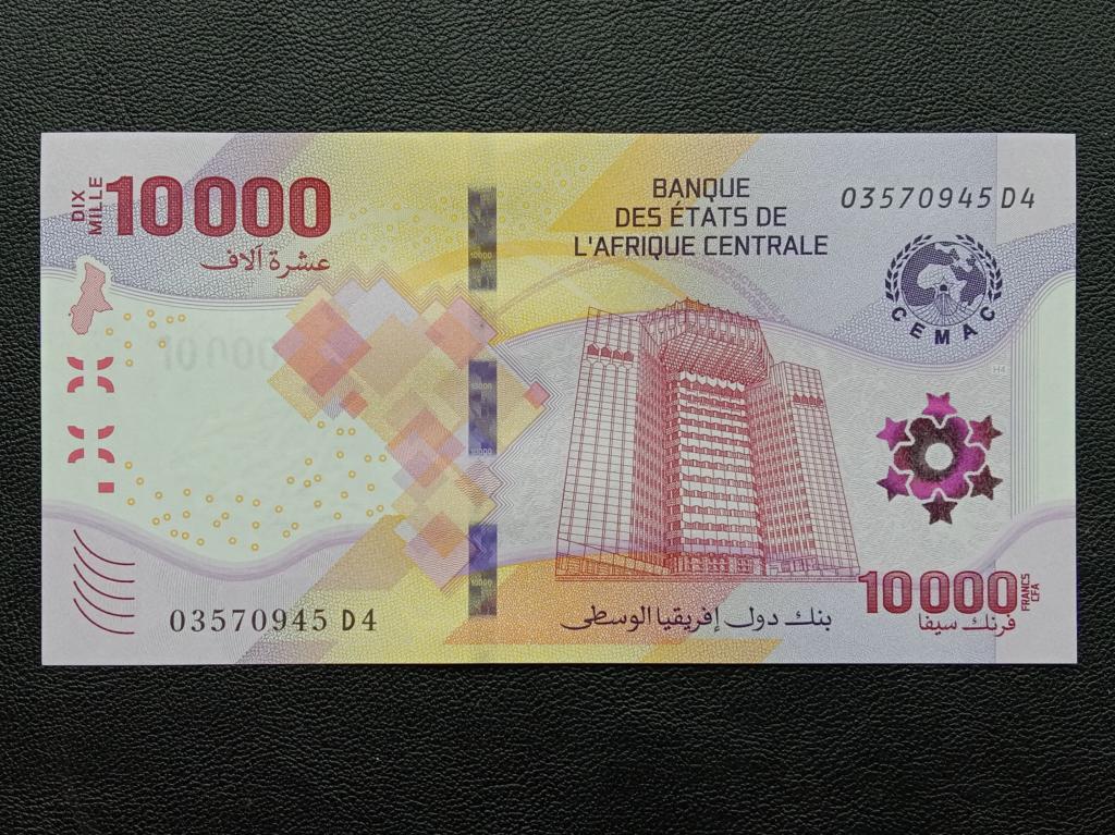 Центральная Африка 10000 франков 2022г.   UNC  Р.704