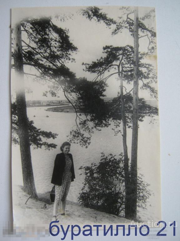 &quot;Девушка на природе.Серебряный бор. &quot;  16х11 