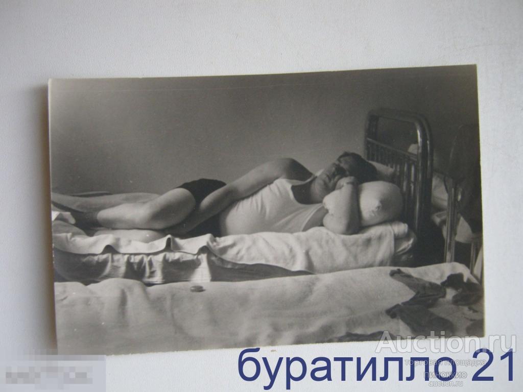 &quot; Фото спящего мужчины &quot;  14х9 