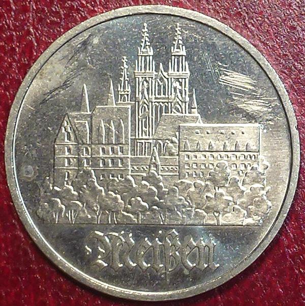 Германия. ГДР 5 марок 1972 года. МЕЙСЕН.