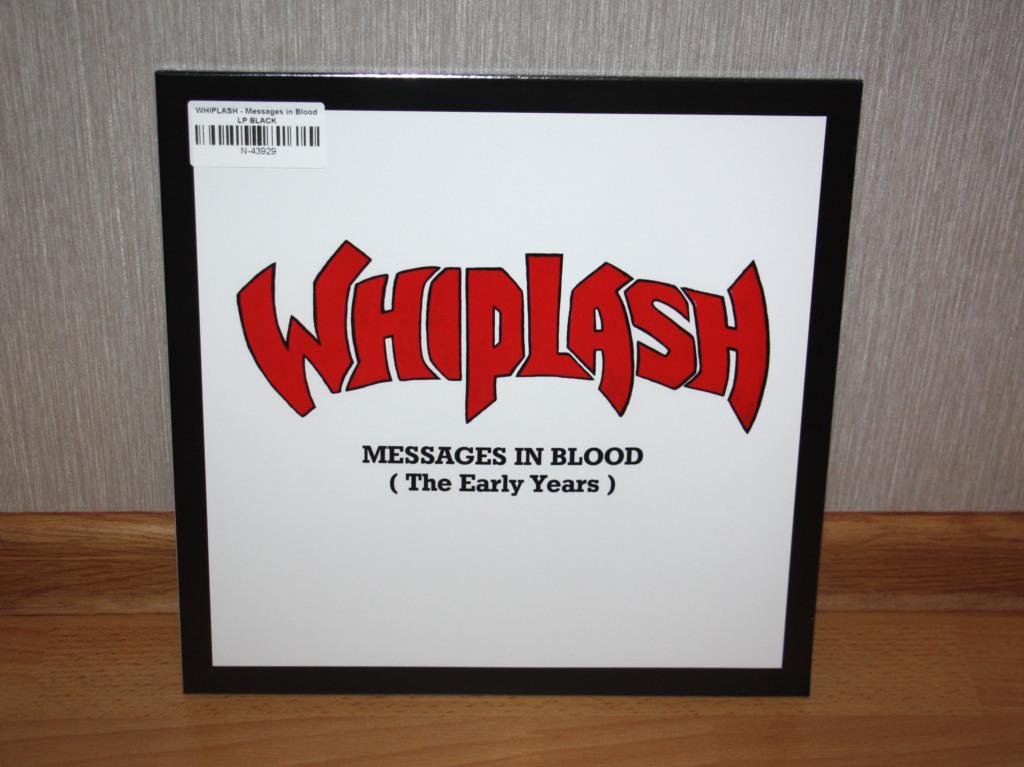 WHIPLASH "Messages In Blood (The Early Years)" LP
