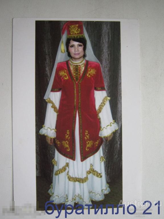 " Фото девушки в татарском костюме "  10х15 