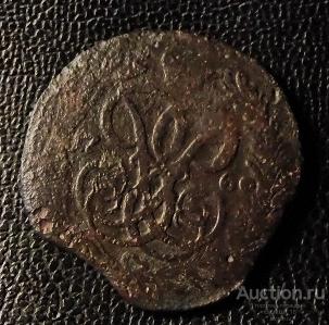Копейка 1760 года / Одна монета - 2 типа брака!