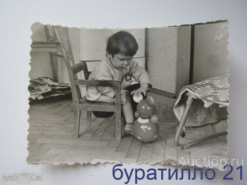 &quot; Девочка на горшке.Неваляшка &quot;   10х8 