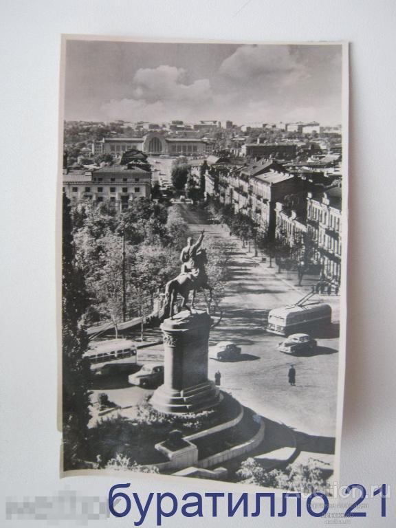 &quot; Киев. Площадь Сталина &quot; Фото М.Козловского 1959 год 