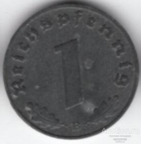 Германия 1 пфенниг 1943 года B