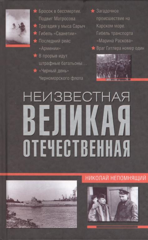 Неизвестная Великая Отечественная. Непомнящий Н.Н., электронная книга fb2 (10.25)